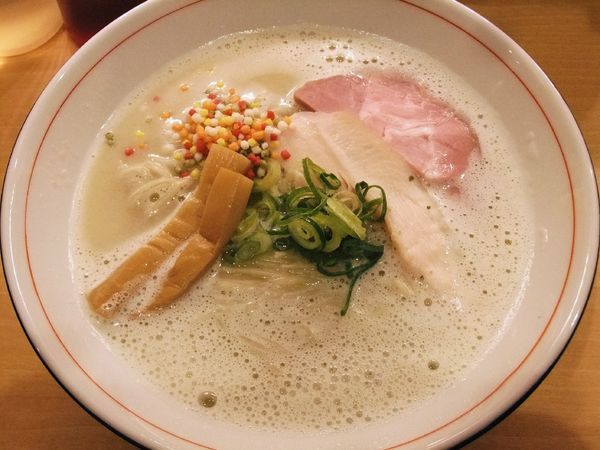 「濃厚鶏そば（800円）」@濃厚鶏そば 葵の写真