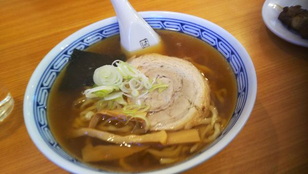 「中華そば 600円」@うえんで食堂の写真