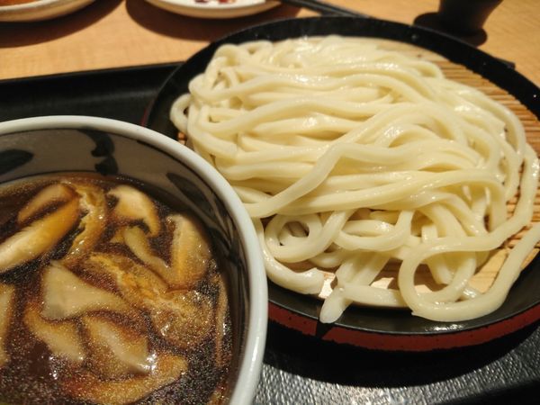 「きのこつけ汁(並) 619円 他」@久兵衛屋 清瀬長命寺前店の写真