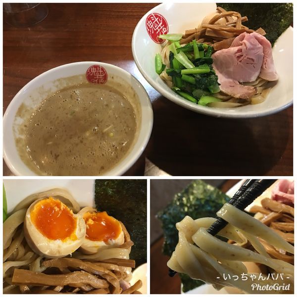 「魁花つけ麺Z 1000円 中盛り300g無料」@天然魳煮干だしらーめん創房 魁花の写真