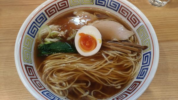 「中華そば」@ほっこり中華そば もつけの写真