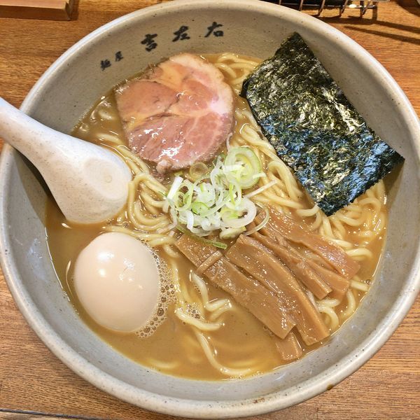 「味玉らーめん（大盛）￥１０００」@麺屋吉左右の写真