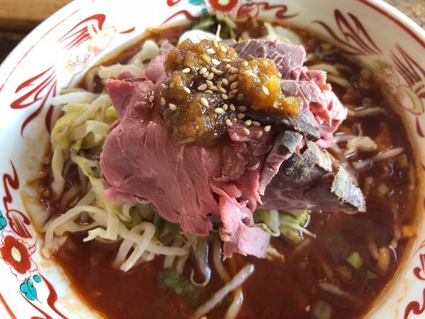 「トマトそば ローストビーフのせ」@ぐるまん野州男の写真