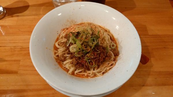 「汁無し担坦麺＋プチライス」@麺庵ちとせの写真