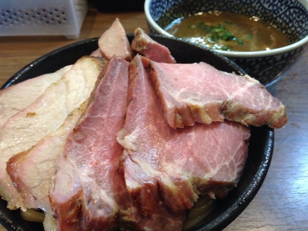 「チャーシュー極濃煮干つけ麺」@煮干しつけ麺 宮元の写真