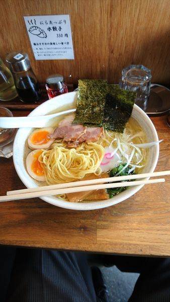 「徳塩大盛」@泉岳寺 らーめん徳の写真