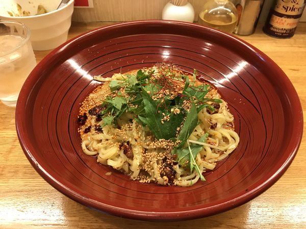 「汁なし金胡麻坦々麺」@金蠍の写真