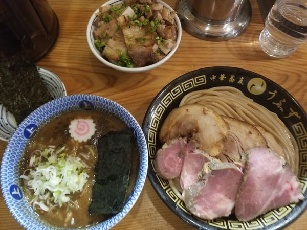 「つけチャーシュー(並)チャーシューごはん」@中華蕎麦うゑずの写真