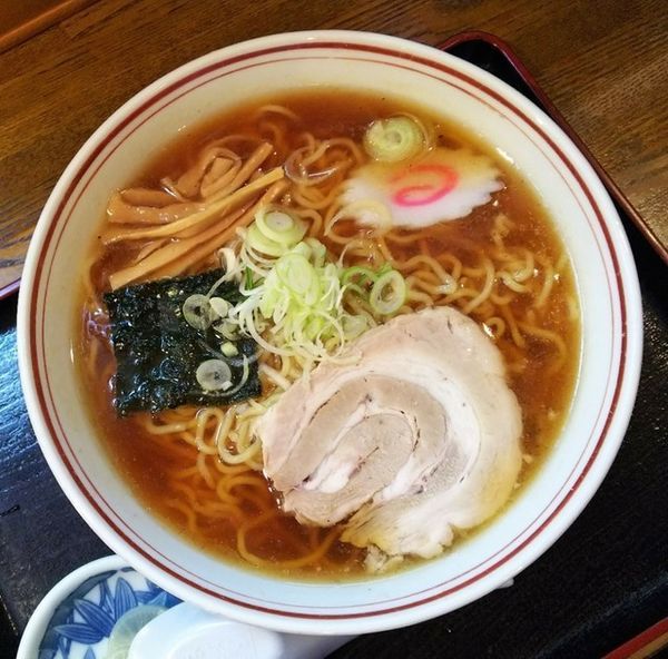 「醤油ラーメン580円大盛100円増」@らーめんはうす 一楽の写真