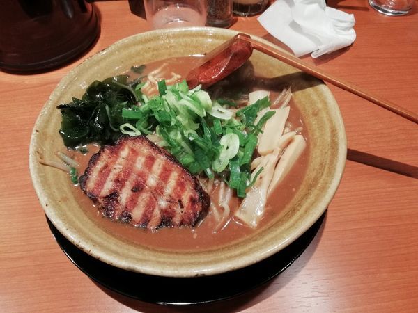 「麦丸味噌」@焙煎味噌ラーメン 寿宝丸の写真