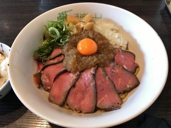 「ローストビーフあえそば」@中華蕎麦 瑞山（ZUIZAN）の写真