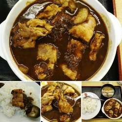ごろごろ煮込みチキンカレー  590円