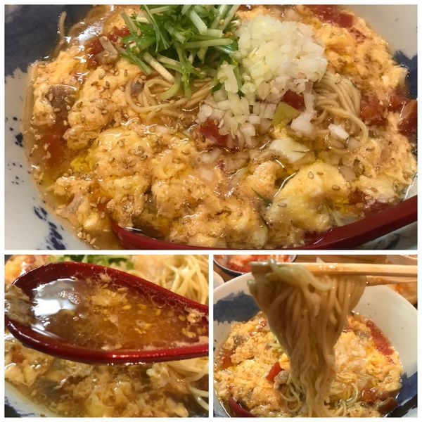 「トマタマタンメン 750円 ビール」@ラーメン カワタカの写真