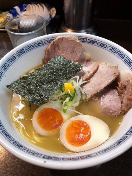 「焼き豚ラーメン(塩）　1100円」@らーめん はやしの写真