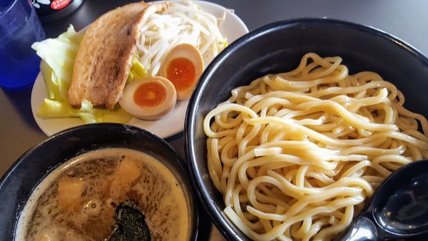 「特製つけ麺 黒」@つけ麺 白虎の写真