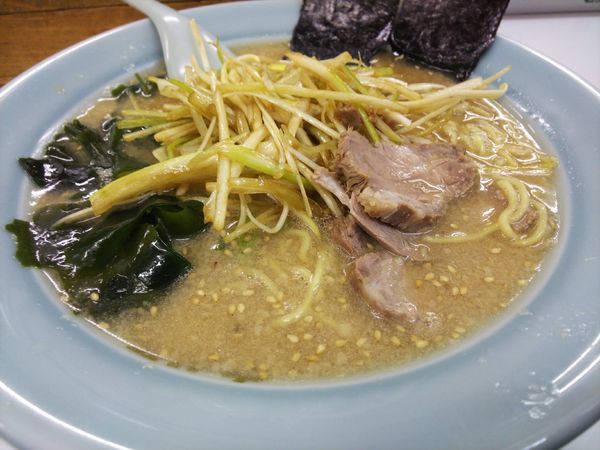 「ねぎラーメン中盛り」@ラーメンショップ 長和店の写真