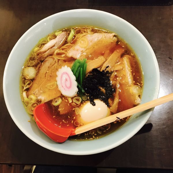 「らぁめん＋味玉 850円」@新潟長岡らぁめん 安ざわ食堂の写真