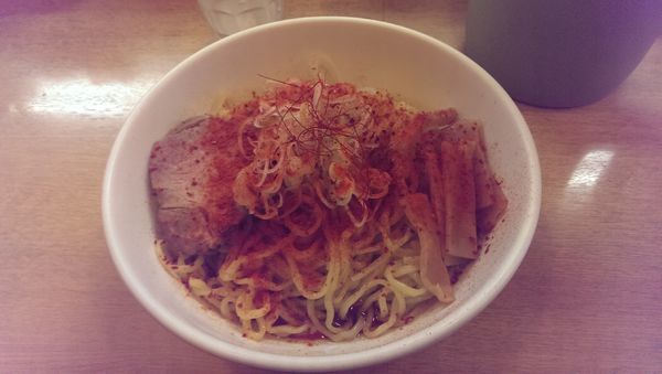 「地獄油そば、ダブル」@味の天徳 柿生店の写真