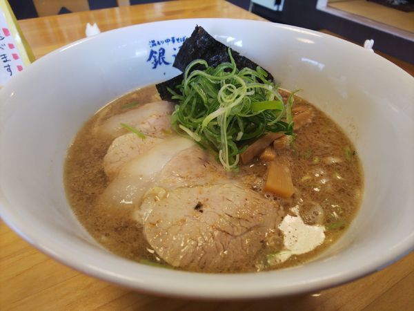 「こってり中華そば」@温もり中華そば 銀河の写真