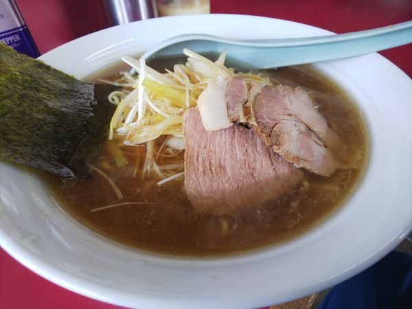 「ネギラーメン」@ラーメンショップ 湯田店の写真