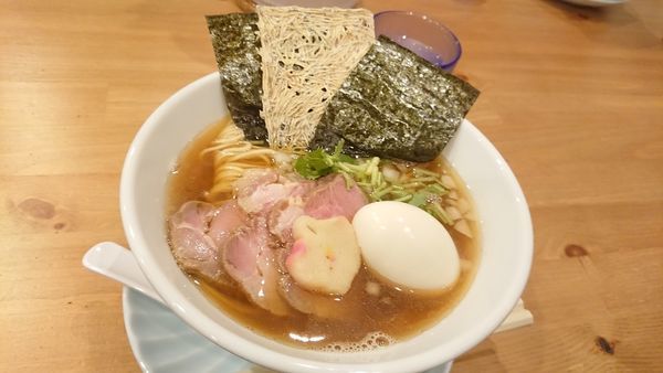 「特製 煮干しソバ 950円」@中華ソバ 篤々 TOKU-TOKUの写真