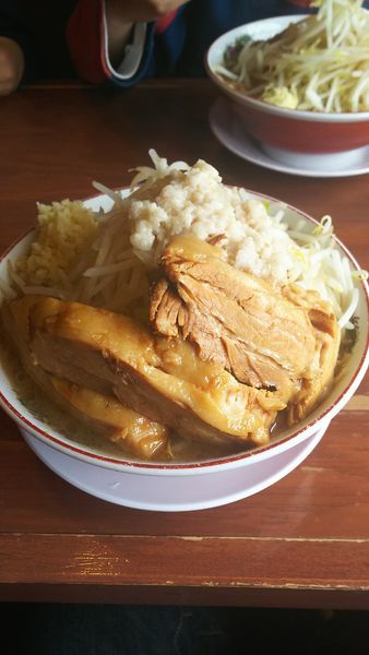 「豚そば+豚2枚のせ」@つけめん・らーめん活龍 本店の写真