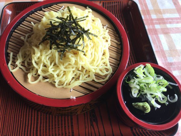 「ざるラーメン600円」@浅沼食堂の写真