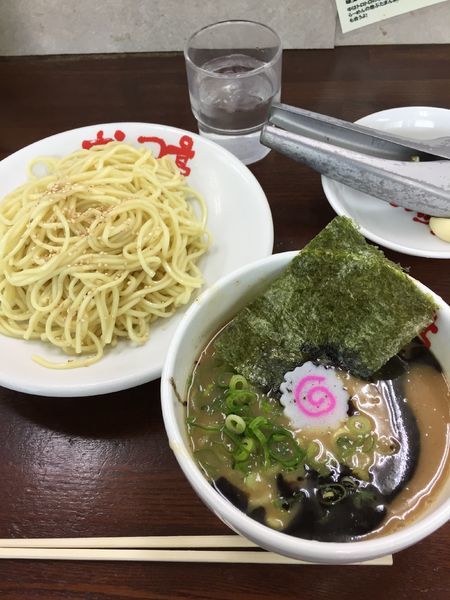 「和風とんこつつけ麺 ¥800」@なんつッ亭 秦野本店の写真