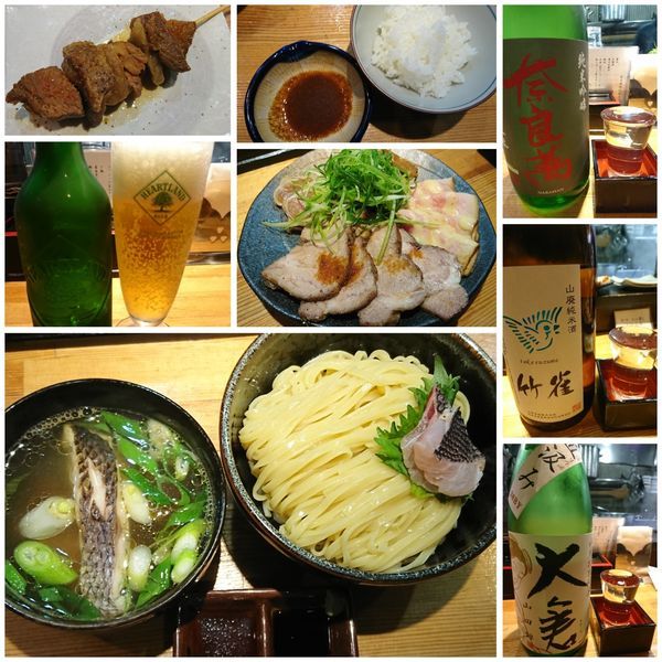 「【限定】創作塩つけ麺 青鯛￥1600＋お茶漬けセット￥50」@ラーメン 巌哲の写真