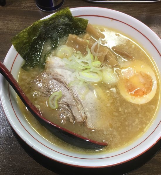 「こってりラーメン(650¥)」@麺家一芯の写真