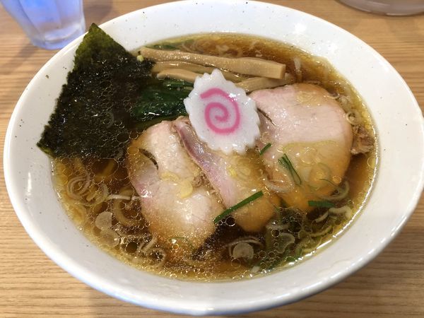 「手打中華そば（680円）」@白河手打中華そば 中村の写真