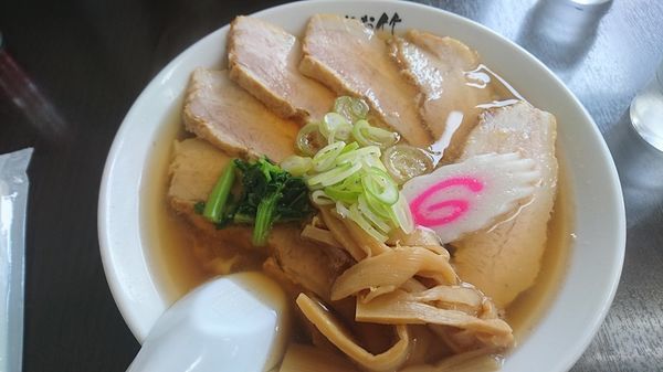 「チャーシューメン」@青竹手打ちラーメン おお竹の写真