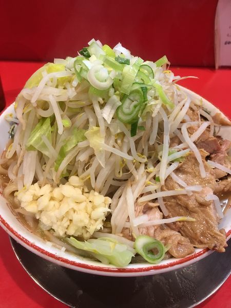 「ラーメン中盛＋豚増し」@ジャンプの写真