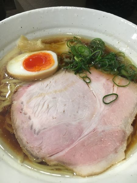 「中華そば（並）¥780＋ミニチャーシュー丼¥300」@中華そば 無限の写真