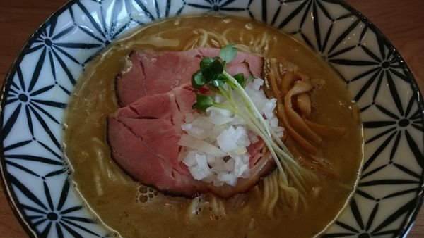 「鶏白湯煮干そば￥800」@Ramen611の写真