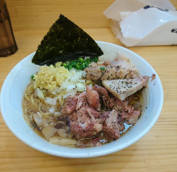 「限定 焦がし背油煮干しラーメン 豚増し」@宮二郎の写真