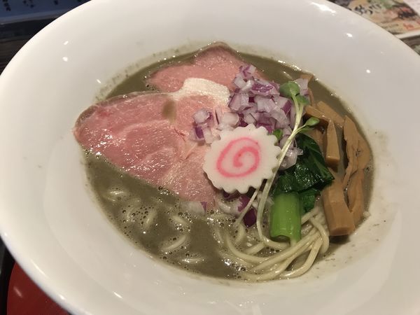 「濃厚煮干しそば」@鶏そば なんきち 東京店の写真