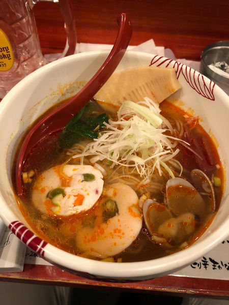 「【限定】春のあさりそば　850円」@麺処 あす花の写真