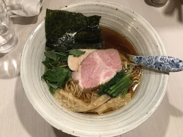 「濃厚醤油そば」@麺処 きなりの写真