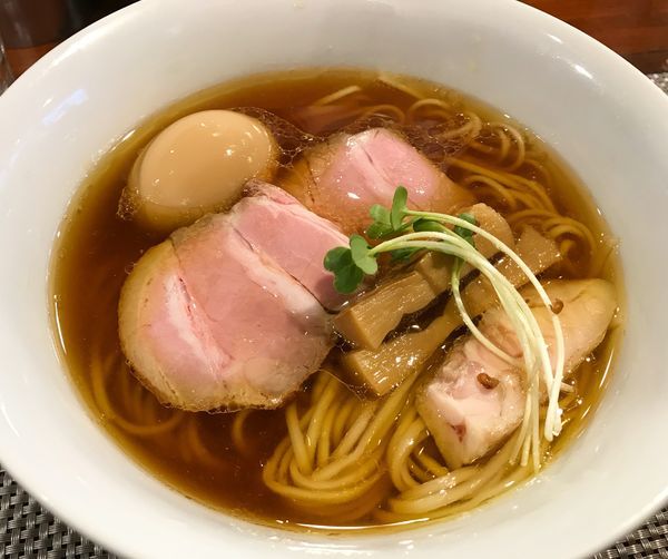 「味玉鶏そば」@らぁ麺 やまぐちの写真