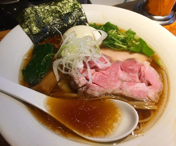 「味玉醤油そば」@麺処 篠はらの写真