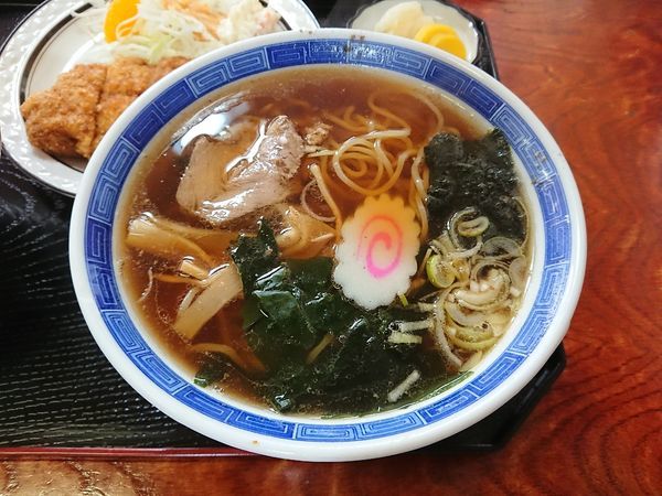 「ラーメンセット 850円」@きよしや食堂の写真