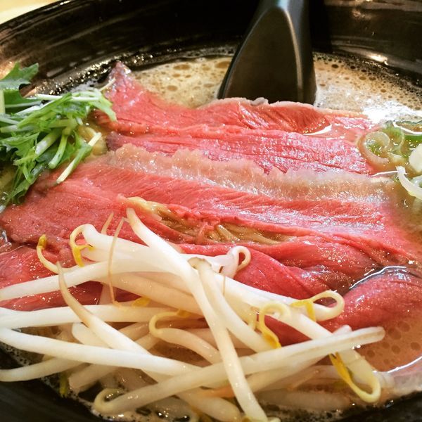 「チャー牛麺」@ラーメン 道玄の写真