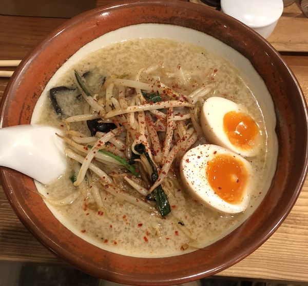 「コクもやしそば＋味玉（￥750＋￥100）」@シバライズの写真