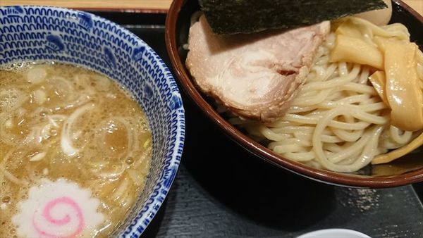 「味玉つけ麺（中盛）」@舎鈴 田町駅前店の写真