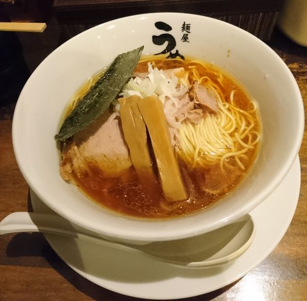 「醤油らーめん 大盛」@麺屋 うめはら 伊勢崎店の写真