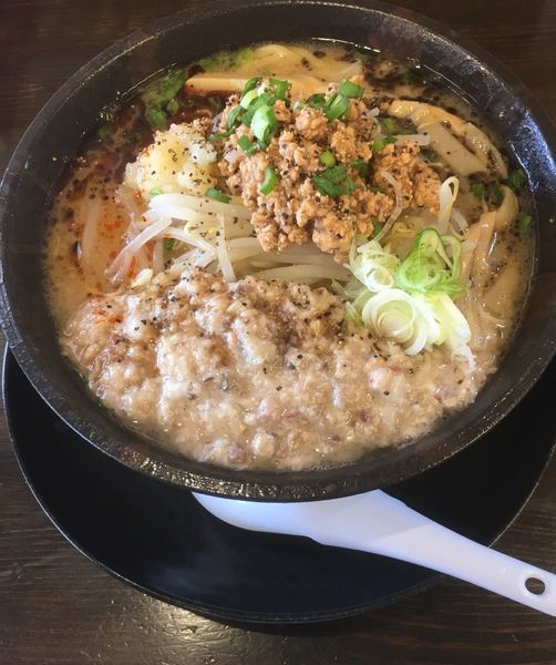 「スタミナ背脂ニンニクラーメン(980¥)」@らーめん こげんの写真