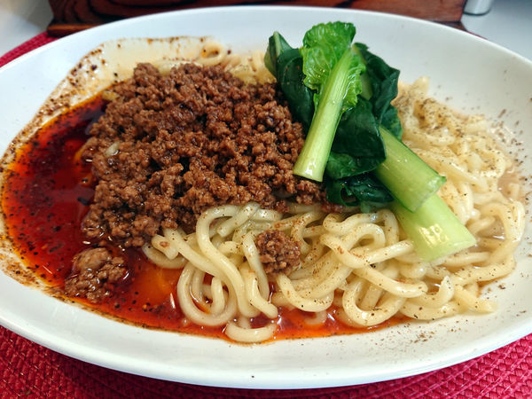 「濃厚汁なし坦坦麺」@麺や金時の写真