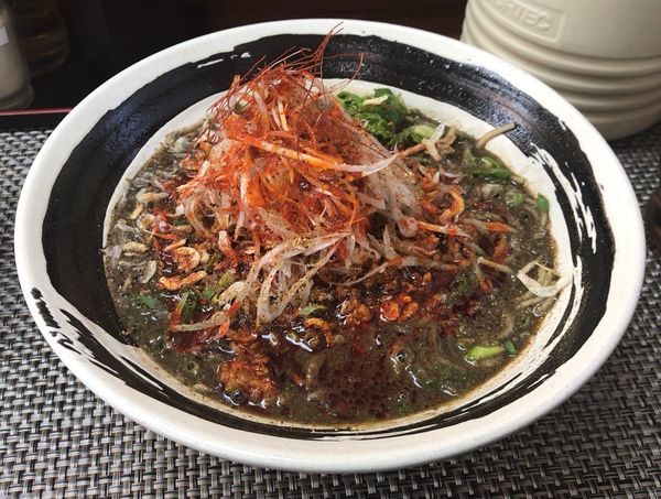 「濃厚鶏白湯灰色担々麺(限定)830円」@麺や 睡蓮の写真