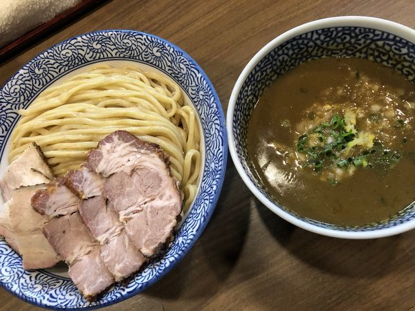 「チャーシュー極濃煮干しつけ麺+大盛」@煮干しつけ麺 宮元の写真